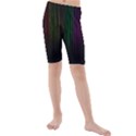 Line Rain Rainbow Light Stripes Lines Flow Kids  Mid Length Swim Shorts View1