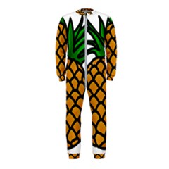 Pineapple Fruite Yellow Green Orange Onepiece Jumpsuit (kids)