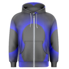 Pure Energy Black Blue Hole Space Galaxy Men s Zipper Hoodie