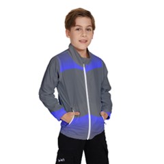 Pure Energy Black Blue Hole Space Galaxy Wind Breaker (kids) by Mariart