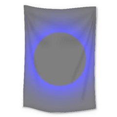 Pure Energy Black Blue Hole Space Galaxy Large Tapestry by Mariart