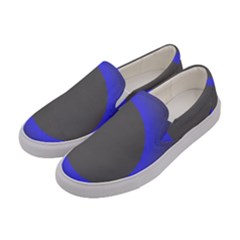 Pure Energy Black Blue Hole Space Galaxy Women s Canvas Slip Ons by Mariart