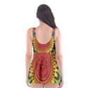 Rainbow Mandala Circle Skater Dress Swimsuit View2