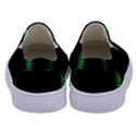 Rotating Ring Loading Circle Various Colors Loop Motion Green Kids  Canvas Slip Ons View4