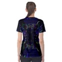 Seamless 3d Animation Digital Futuristic Tunnel Path Color Changing Geometric Electrical Line Zoomin Women s Sport Mesh Tee View2