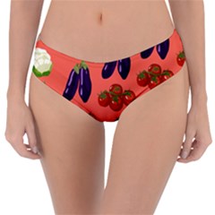 Vegetable Carrot Tomato Pumpkin Eggplant Reversible Classic Bikini Bottoms by Mariart