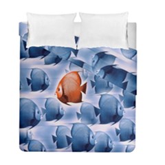 Swim Fish Duvet Cover Double Side (full/ Double Size) by Mariart