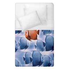 Swim Fish Duvet Cover (single Size) by Mariart