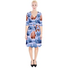 Swim Fish Wrap Up Cocktail Dress