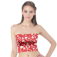 Xmas pattern Tube Top