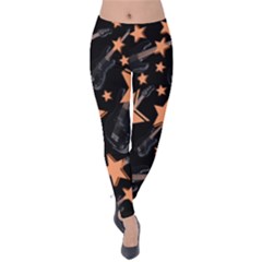 Guitar Star Rain Velvet Leggings by SpaceyQT