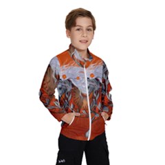 Steampunk, Wonderful Wild Steampunk Horse Wind Breaker (kids) by FantasyWorld7