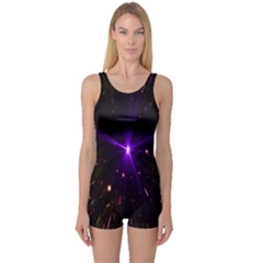 Animation Plasma Ball Going Hot Explode Bigbang Supernova Stars Shining Light Space Universe Zooming One Piece Boyleg Swimsuit