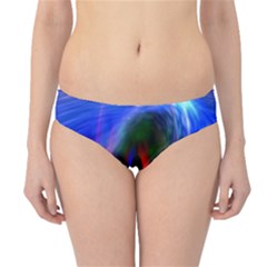 Black Hole Blue Space Galaxy Hipster Bikini Bottoms by Mariart