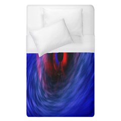 Black Hole Blue Space Galaxy Duvet Cover (single Size) by Mariart