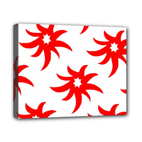 Star Figure Form Pattern Structure Canvas 10  X 8 