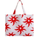 Star Figure Form Pattern Structure Zipper Mini Tote Bag View1