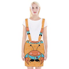 Crab Sea Ocean Animal Design Braces Suspender Skirt by Nexatart