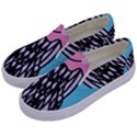 Jellyfish Cute Illustration Cartoon Kids  Canvas Slip Ons View2