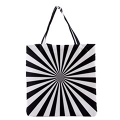 Rays Stripes Ray Laser Background Grocery Tote Bag by Nexatart