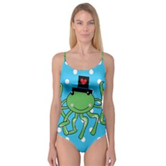 Octopus Sea Animal Ocean Marine Camisole Leotard  by Nexatart