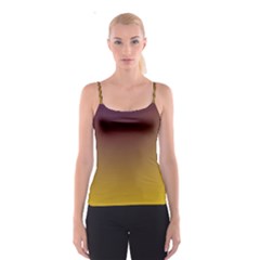 Course Colorful Pattern Abstract Spaghetti Strap Top