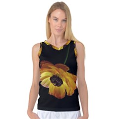 Ranunculus Yellow Orange Blossom Women s Basketball Tank Top by Nexatart