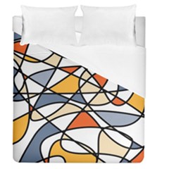 Abstract Background Abstract Duvet Cover (queen Size) by Nexatart