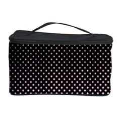 Halftone Background Pattern Black Cosmetic Storage Case