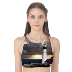 Lighthouse Beacon Light House Tank Bikini Top