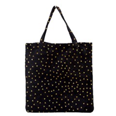 Grunge Pattern Black Triangles Grocery Tote Bag by Nexatart