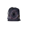 Black Hole Blue Space Galaxy Star Drawstring Pouches (Small)  View2