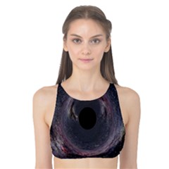 Black Hole Blue Space Galaxy Star Tank Bikini Top