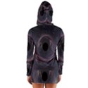 Black Hole Blue Space Galaxy Star Long Sleeve Hooded T-shirt View2