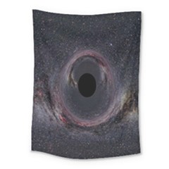 Black Hole Blue Space Galaxy Star Medium Tapestry