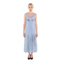 Bleu Pink Line Vertical Sleeveless Maxi Dress