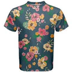 Aloha Hawaii Flower Floral Sexy Men s Cotton Tee by Mariart