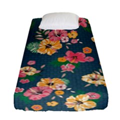 Aloha Hawaii Flower Floral Sexy Fitted Sheet (single Size) by Mariart