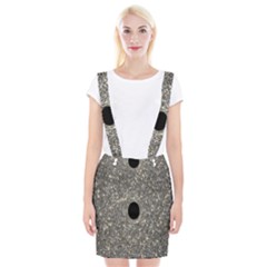 Black Hole Blue Space Galaxy Star Light Braces Suspender Skirt by Mariart