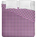 Pattern Grid Background Duvet Cover Double Side (King Size) View1