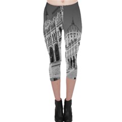 Architecture Parliament Landmark Capri Leggings  by Nexatart