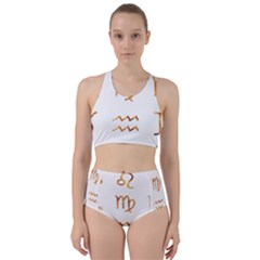 Signs Of The Zodiac Zodiac Aries Racer Back Bikini Set