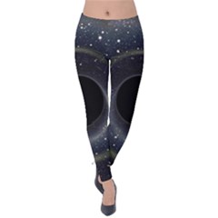 Brightest Cluster Galaxies And Supermassive Black Holes Velvet Leggings by Mariart