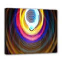 Colorful Glow Hole Space Rainbow Deluxe Canvas 24  x 20   View1