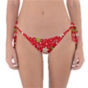 Ginger cookies Christmas pattern Reversible Bikini Bottom View1