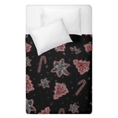 Ginger cookies Christmas pattern Duvet Cover Double Side (Single Size)