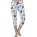 Ginger cookies Christmas pattern Capri Yoga Leggings View1