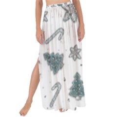 Ginger cookies Christmas pattern Maxi Chiffon Tie-Up Sarong