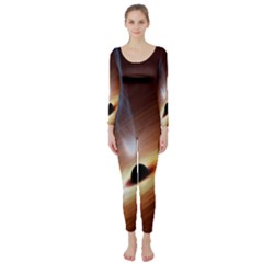 Coming Supermassive Black Hole Century Long Sleeve Catsuit