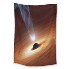 Coming Supermassive Black Hole Century Large Tapestry by Mariart